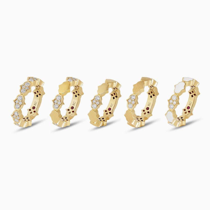 Cobra Ring With White Ceramic - Dracakis Jewellers