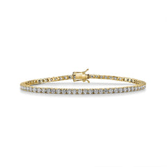 Diamond Tennis Bracelet (Yellow Gold) - Dracakis Jewellers