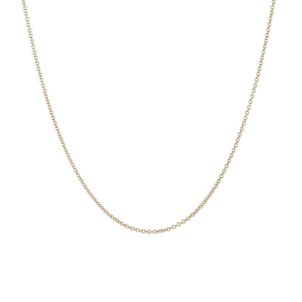 Fine Cable Link Chain 1.45mm - 18ct Yellow Gold - Dracakis Jewellers