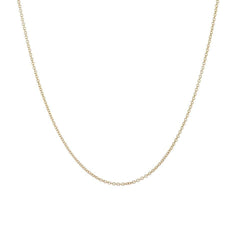 Fine Cable Link Chain 1.45mm - 18ct Yellow Gold - Dracakis Jewellers