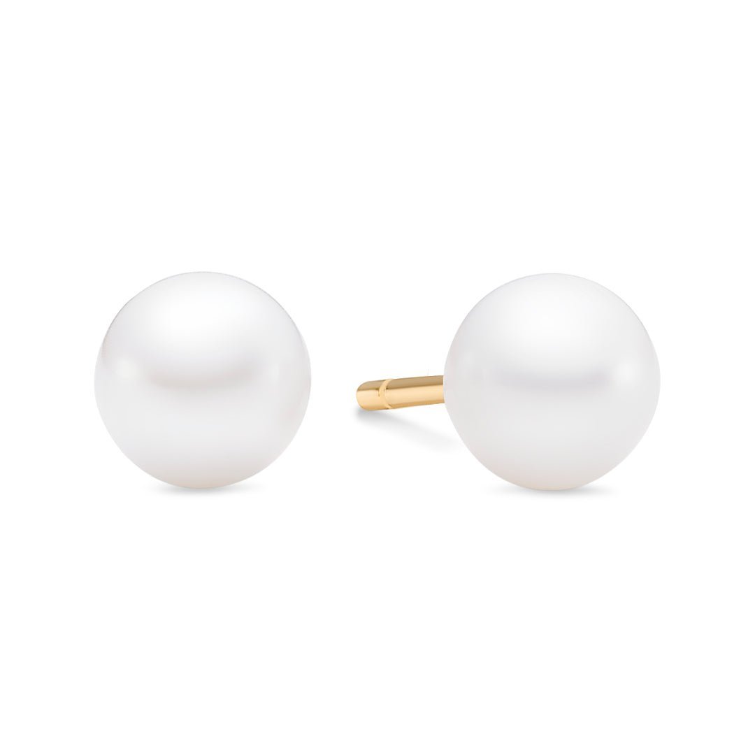 Freshwater Pearl Stud Earrings - Dracakis Jewellers