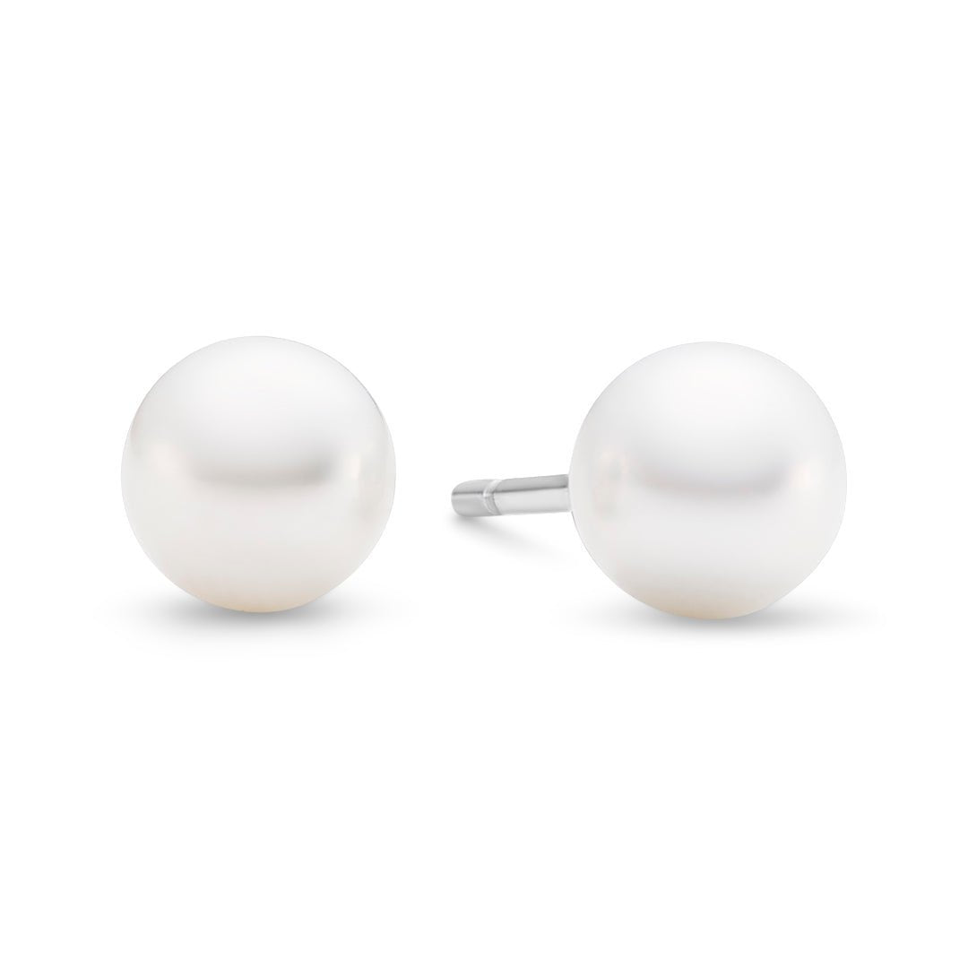 Freshwater Pearl Stud Earrings - Dracakis Jewellers