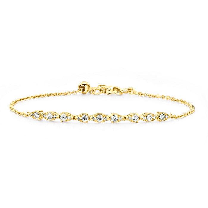 Hearts On Fire Aerial Dewdrop Bracelet - Dracakis Jewellers