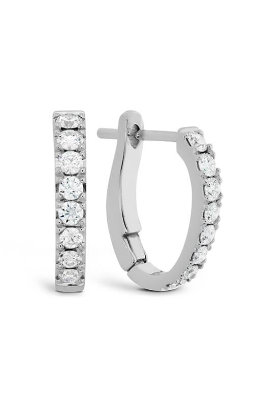 Hearts On Fire Mini Graduated Hoop Earrings - Dracakis Jewellers