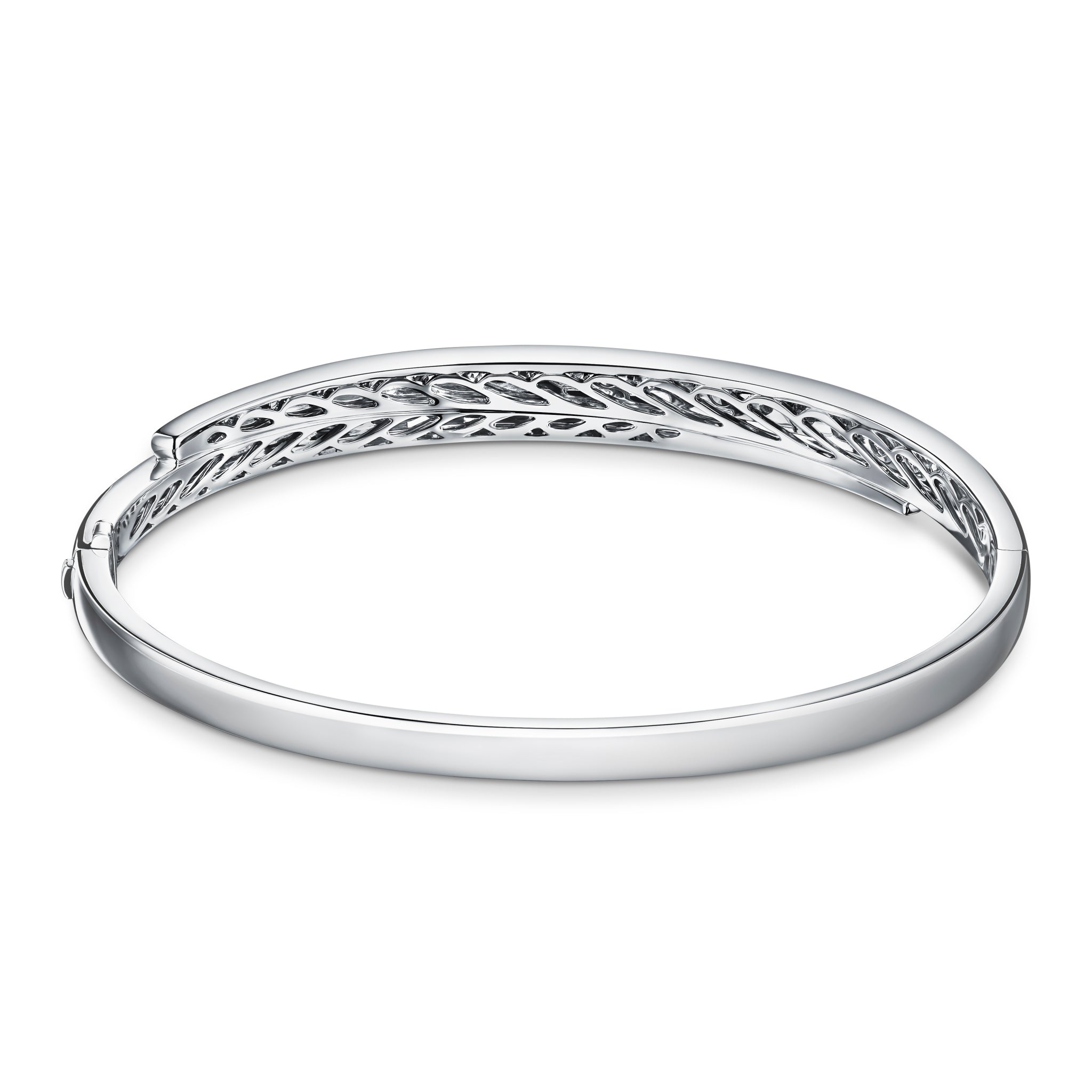 Hearts On Fire Vela Crossover Bangle - Dracakis Jewellers