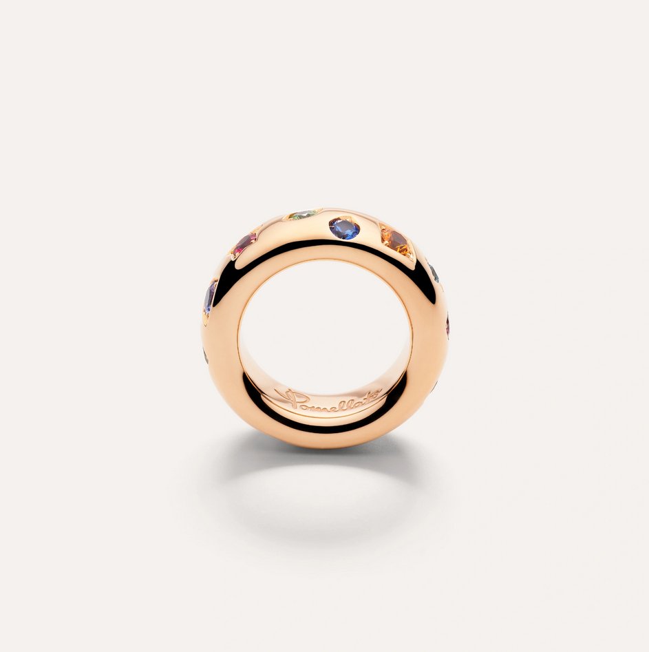 Iconica Ring with Coloured Gemstones - Dracakis Jewellers