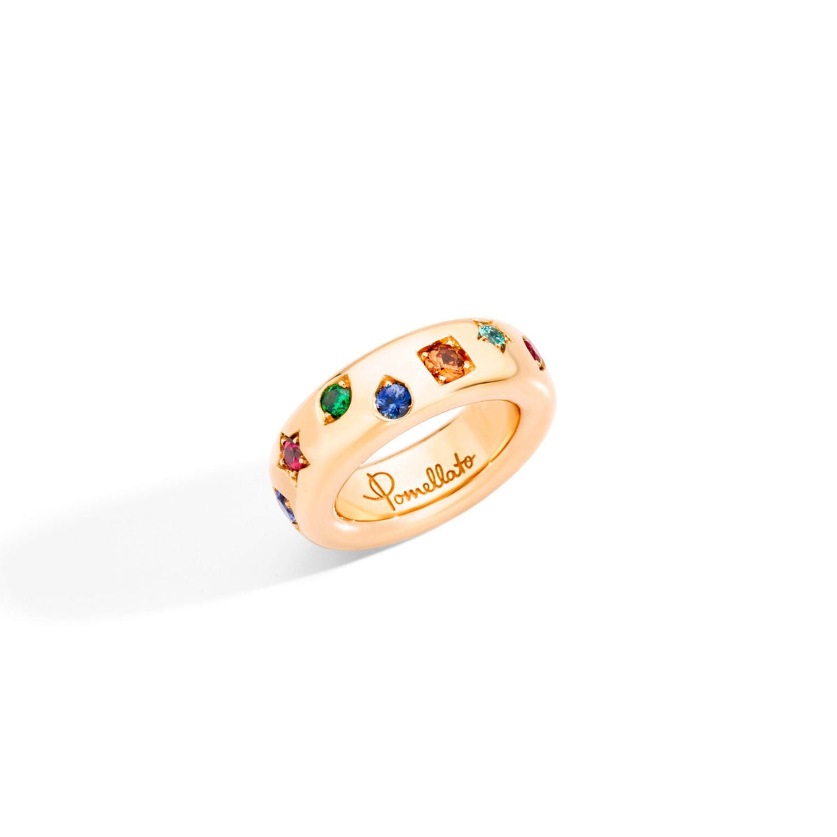 Pomellato Iconica Ring with Coloured Gemstones - Dracakis Jewellers