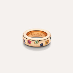 Pomellato Iconica Ring with Coloured Gemstones - Dracakis Jewellers