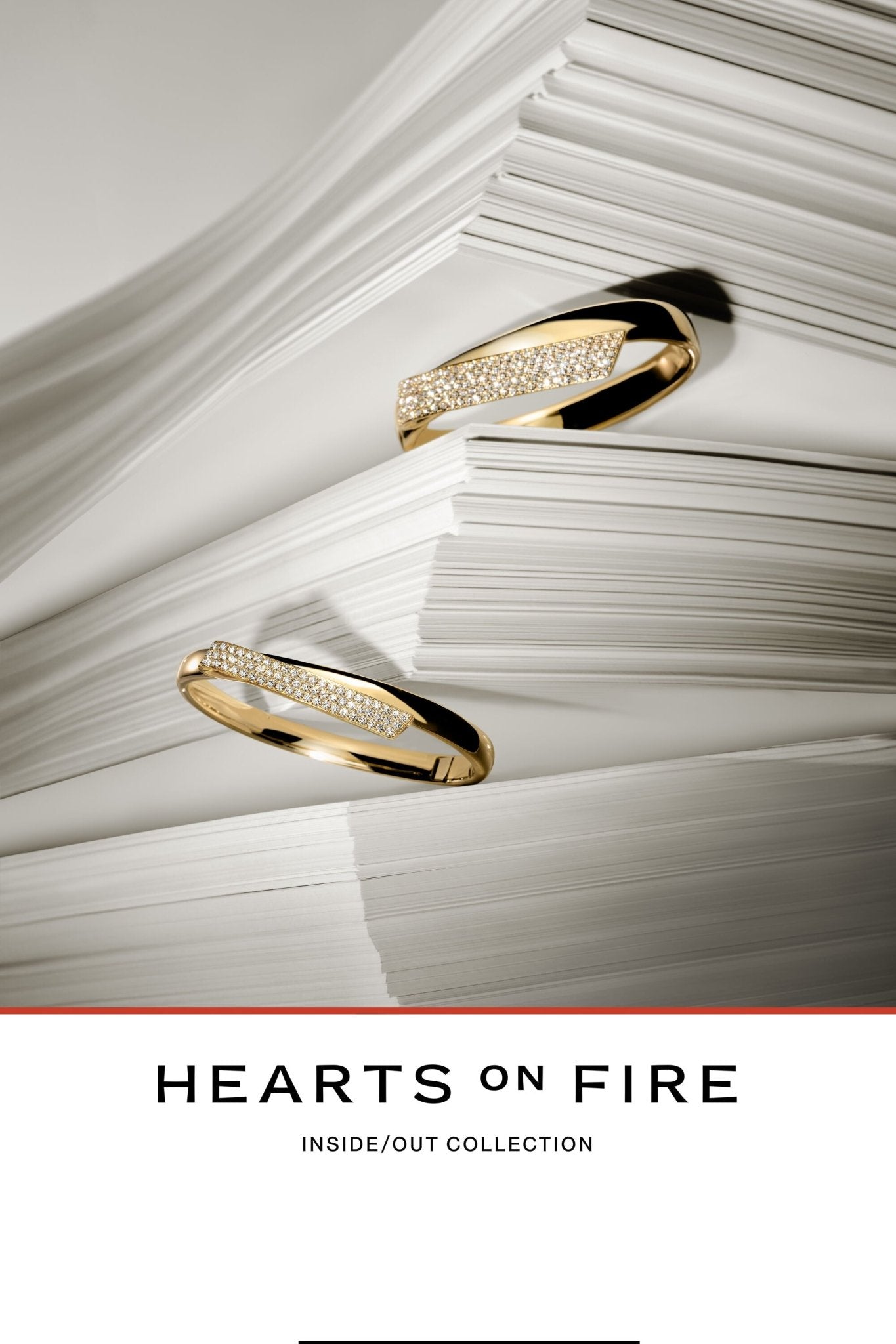 Inside Out Diamond Flexi Bangle - Dracakis Jewellers