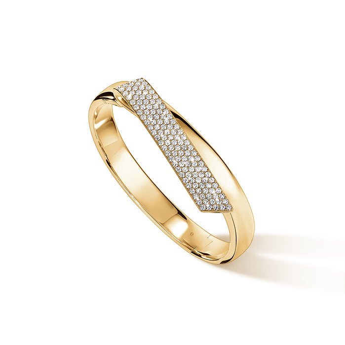 Inside Out Diamond Flip Bangle - Dracakis Jewellers
