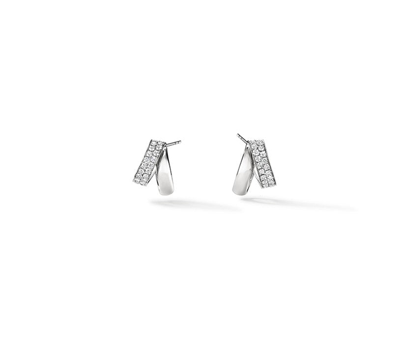 Inside Out Diamond Flip Earrings - Dracakis Jewellers