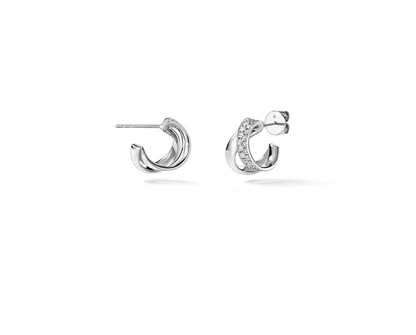 Inside Out Diamond Flip Earrings - Dracakis Jewellers