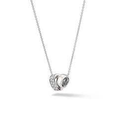 Inside Out Diamond Rondel Pendant - Dracakis Jewellers