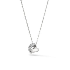 Inside Out Diamond Rondel Pendant - Dracakis Jewellers