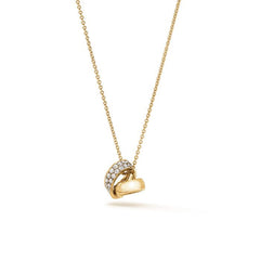 Inside Out Diamond Rondel Pendant - Dracakis Jewellers
