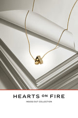 Inside Out Diamond Rondel Pendant - Dracakis Jewellers
