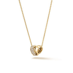 Inside Out Diamond Rondel Pendant - Dracakis Jewellers