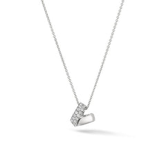 Inside Out Diamond Rondel Pendant - Dracakis Jewellers