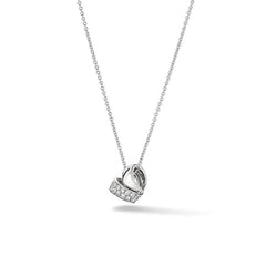 Inside Out Diamond Rondel Pendant - Dracakis Jewellers