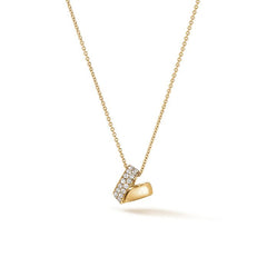 Inside Out Diamond Rondel Pendant - Dracakis Jewellers