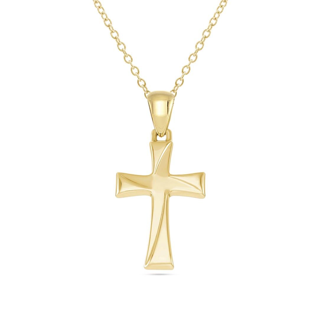 Mens Gold Cross Pendant Dracakis Jewellers Dracakis Jewellers