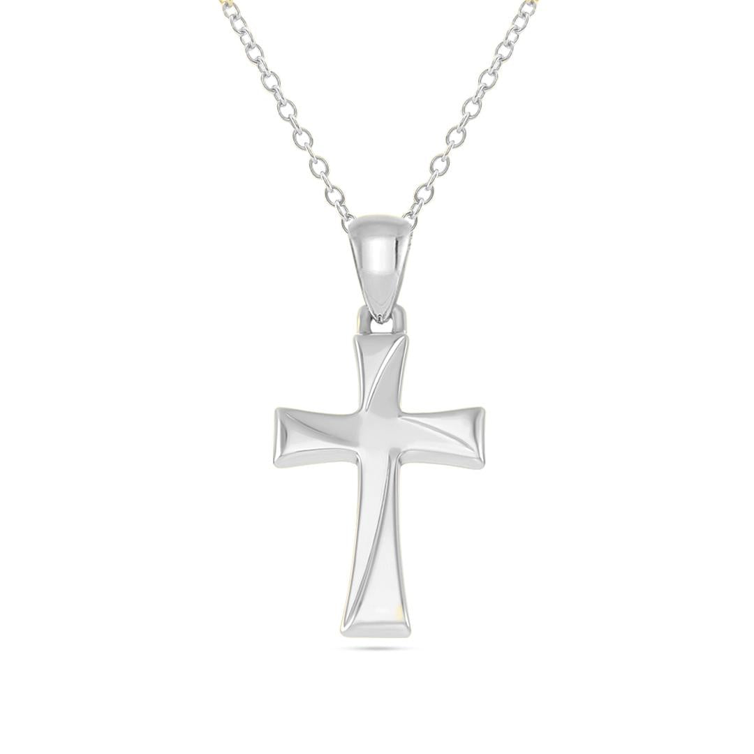 Mens Gold Cross Pendant - Dracakis Jewellers