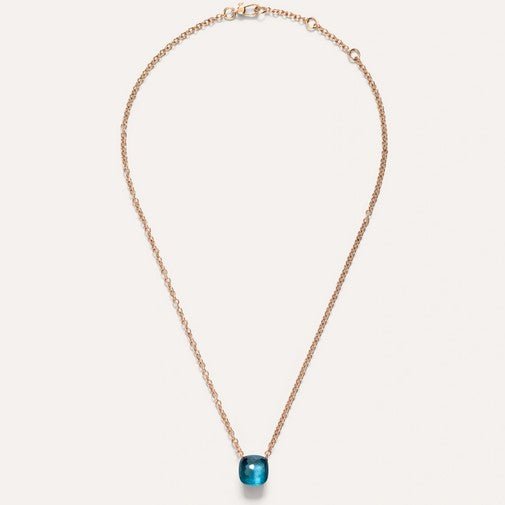 Nudo Petit Pendant with London Blue Topaz - Dracakis Jewellers