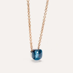 Nudo Petit Pendant with London Blue Topaz - Dracakis Jewellers