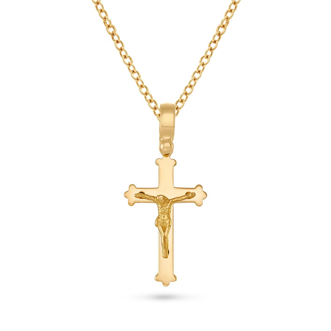 Orthodox Crucifix Cross Pendant - Dracakis Jewellers