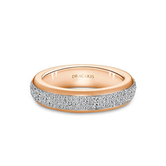 Pave Diamond Dress Ring - Dracakis Jewellers