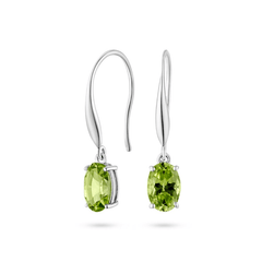 Peridot Drop Earrings (9ct) - Dracakis Jewellers