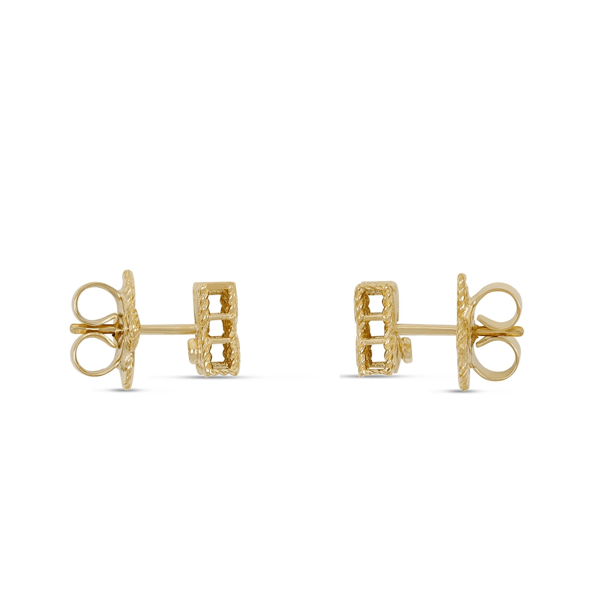 Princess Flower Earrings - Dracakis Jewellers