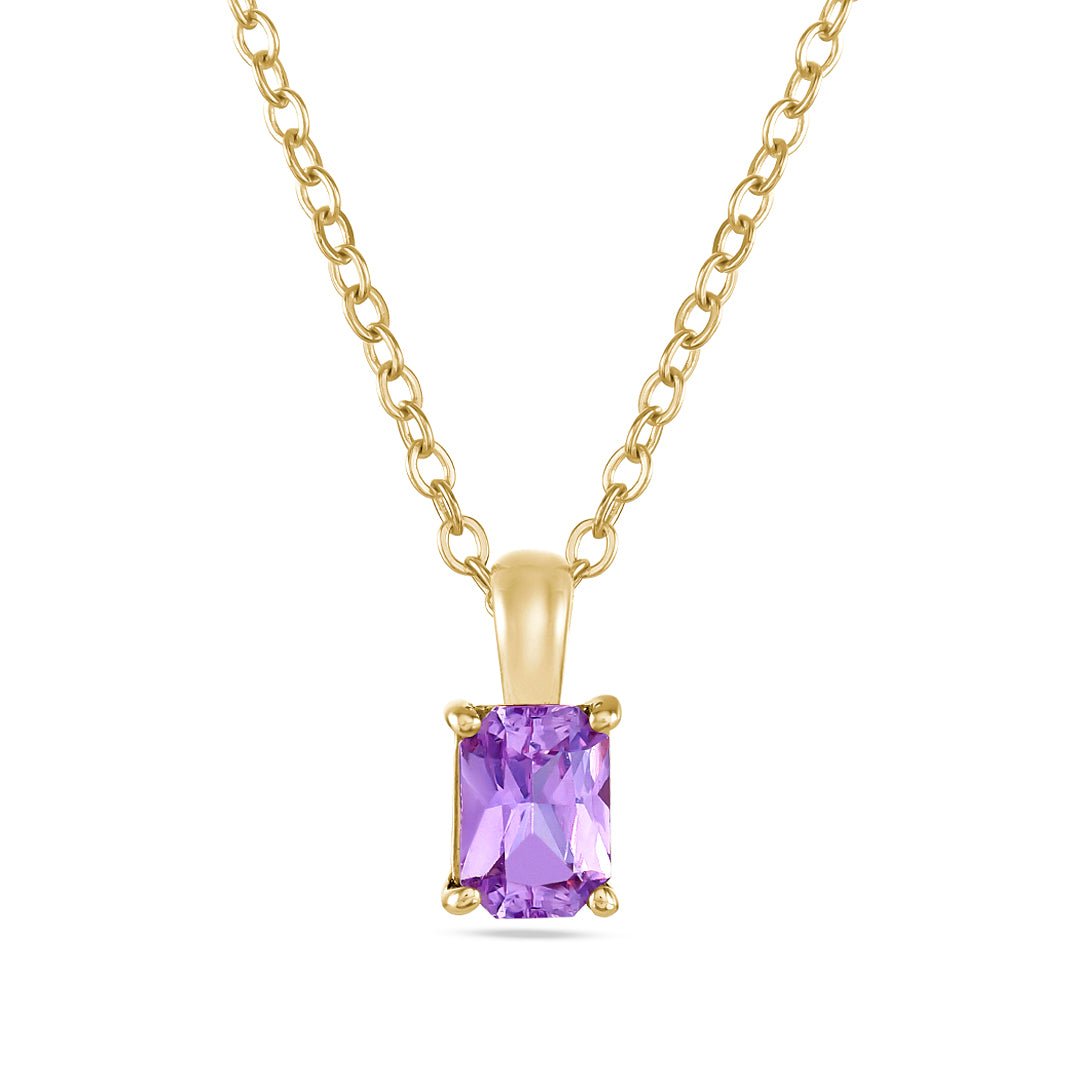 Purple Sapphire Pendant - Dracakis Jewellers