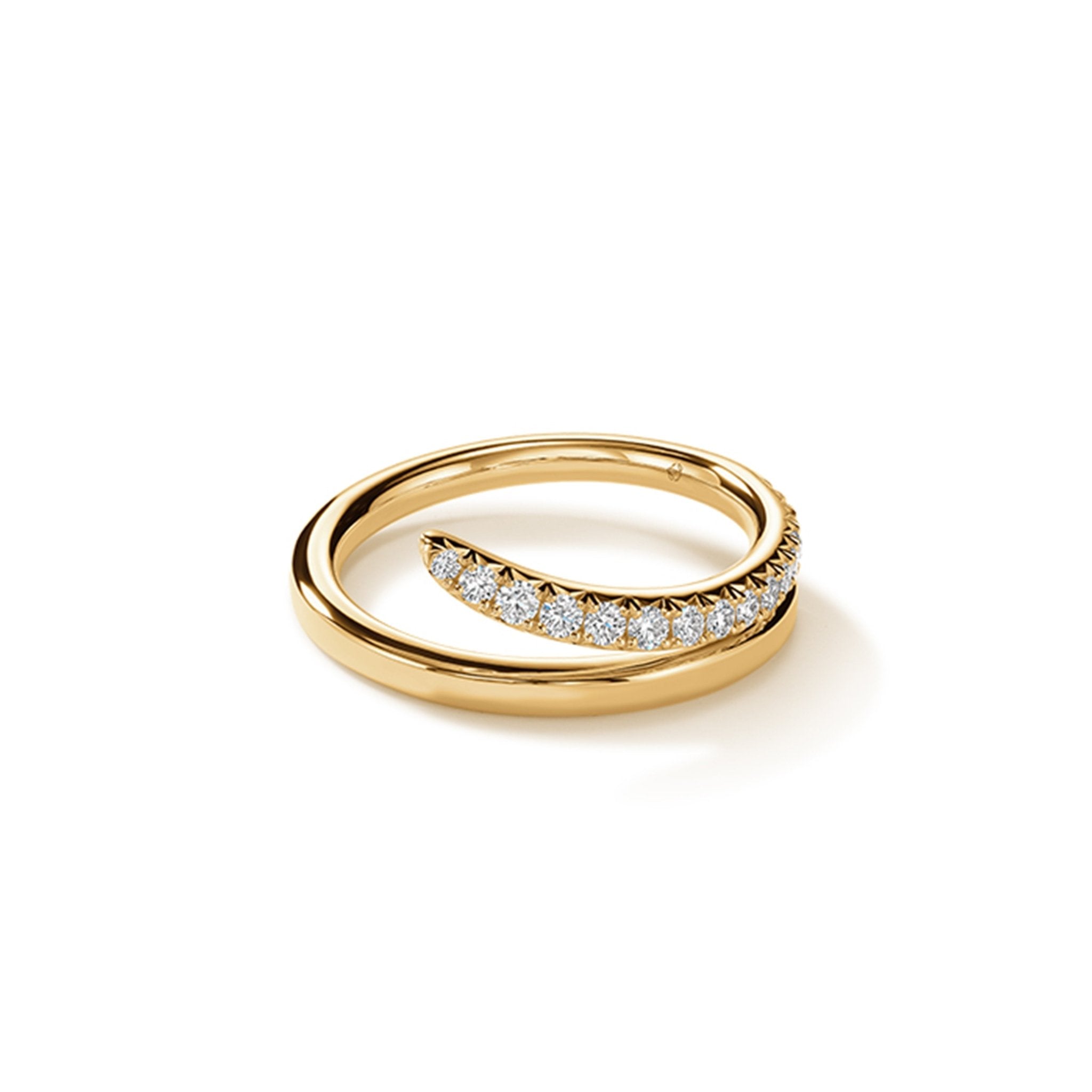 Vela French Cut Pavé Diamond Ring - Dracakis Jewellers