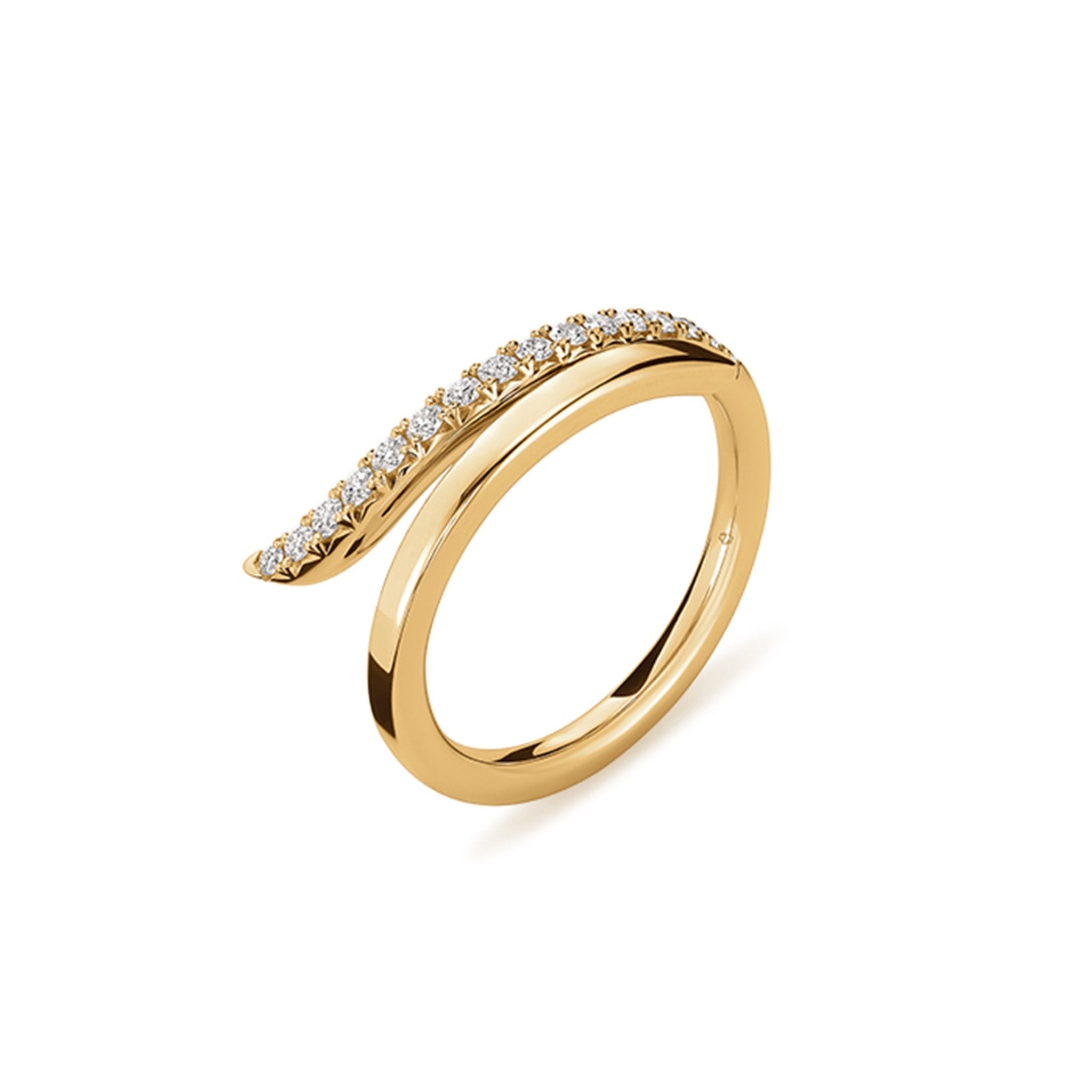 Vela French Cut Pavé Diamond Ring - Dracakis Jewellers
