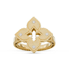 Venetian Princess Diamond Ring - Yellow Gold - Dracakis Jewellers