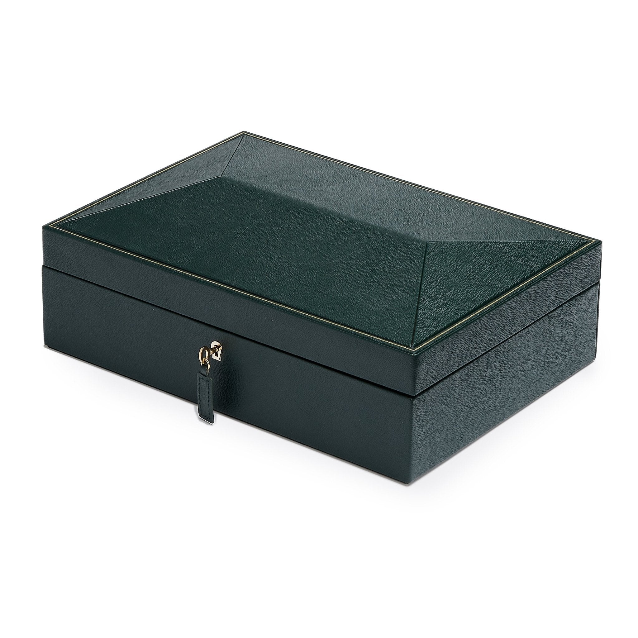 Wolf British Racing Green 8 Pc Watch Box - Dracakis Jewellers