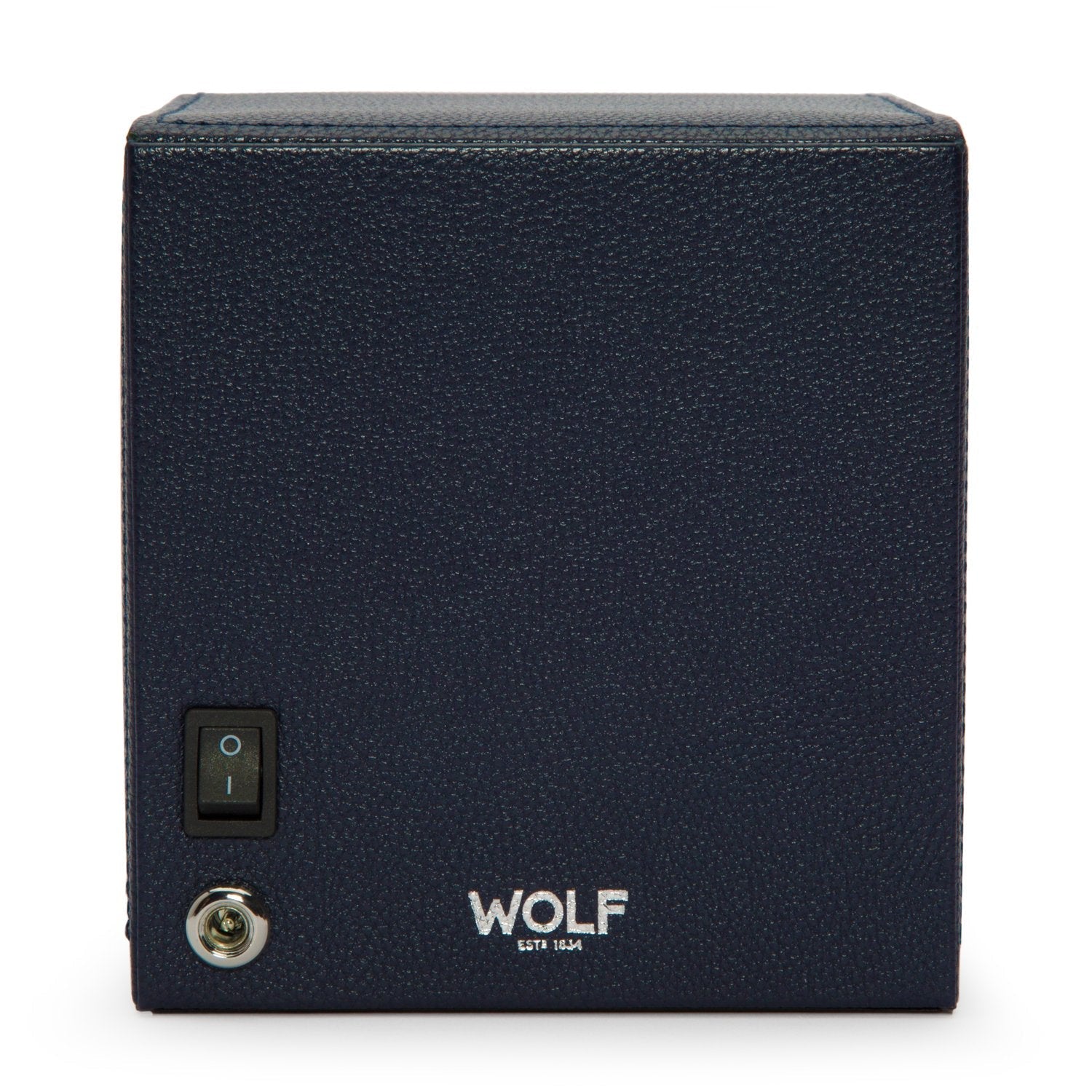 Wolf Cub Winder with Cover Navy - Dracakis Jewellers