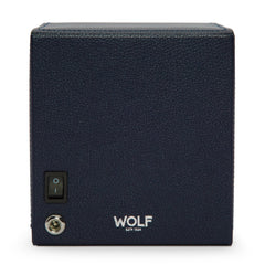 Wolf Cub Winder with Cover Navy - Dracakis Jewellers