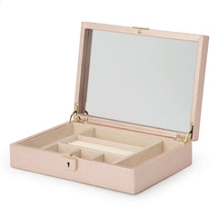 Wolf Palermo Medium Jewellery Box Rose Gold - Dracakis Jewellers