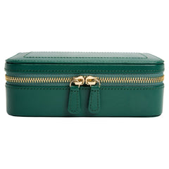 Wolf Sophia Travel Zip Case Forest Green - Dracakis Jewellers