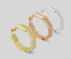 Gucci Link To Love Studded Ring in Yellow Gold
