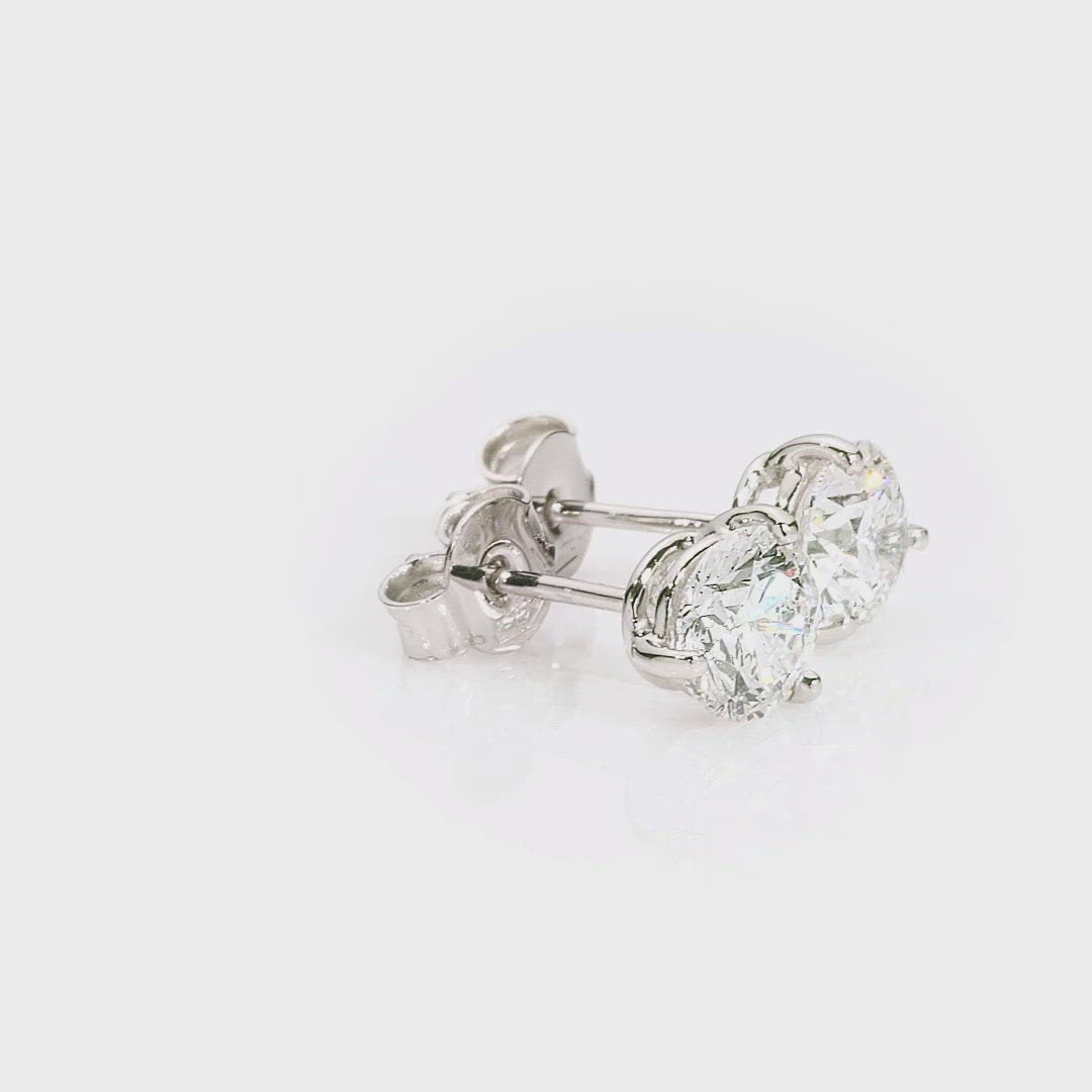 Diamond Stud Earrings (1.00-2.00ct)