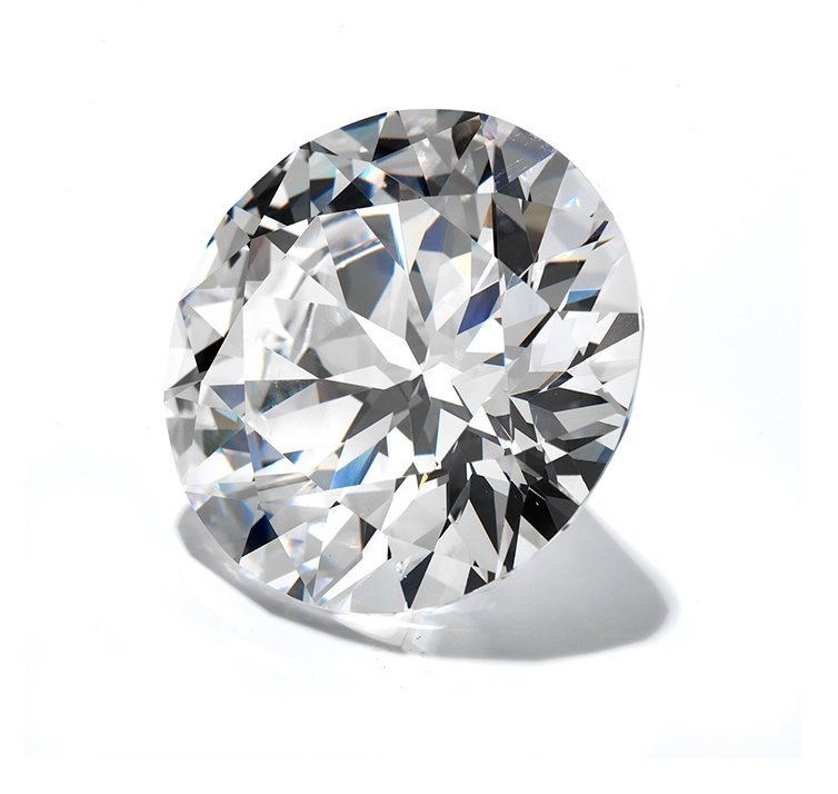 Round cut loose on sale diamond