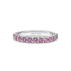 Australian Pink Diamond Eternity Ring - Dracakis Jewellers