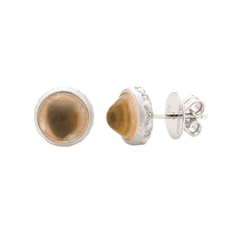 Citrine Stud Earrings - Dracakis Jewellers