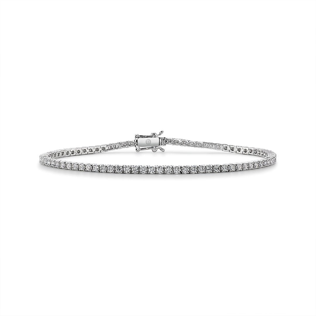 Diamond Tennis Bracelet (2.52ct) - Dracakis Jewellers