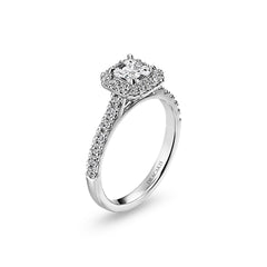 Cushion Cut Diamond Engagement Ring - Dracakis Jewellers