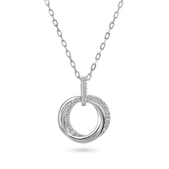 Diamond Circle Pendant - Dracakis Jewellers