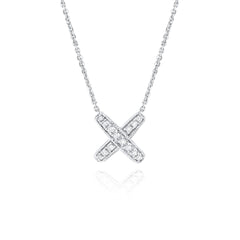 Diamond Kiss Pendant - Dracakis Jewellers